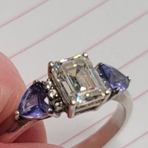 Tanzanite and Fabulite ring size 11